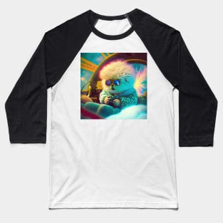 A Furry Space Adventure - Cosmic Cuties #3 Baseball T-Shirt